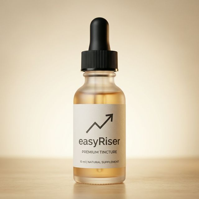 easyRiser natural tincture dropper bottle